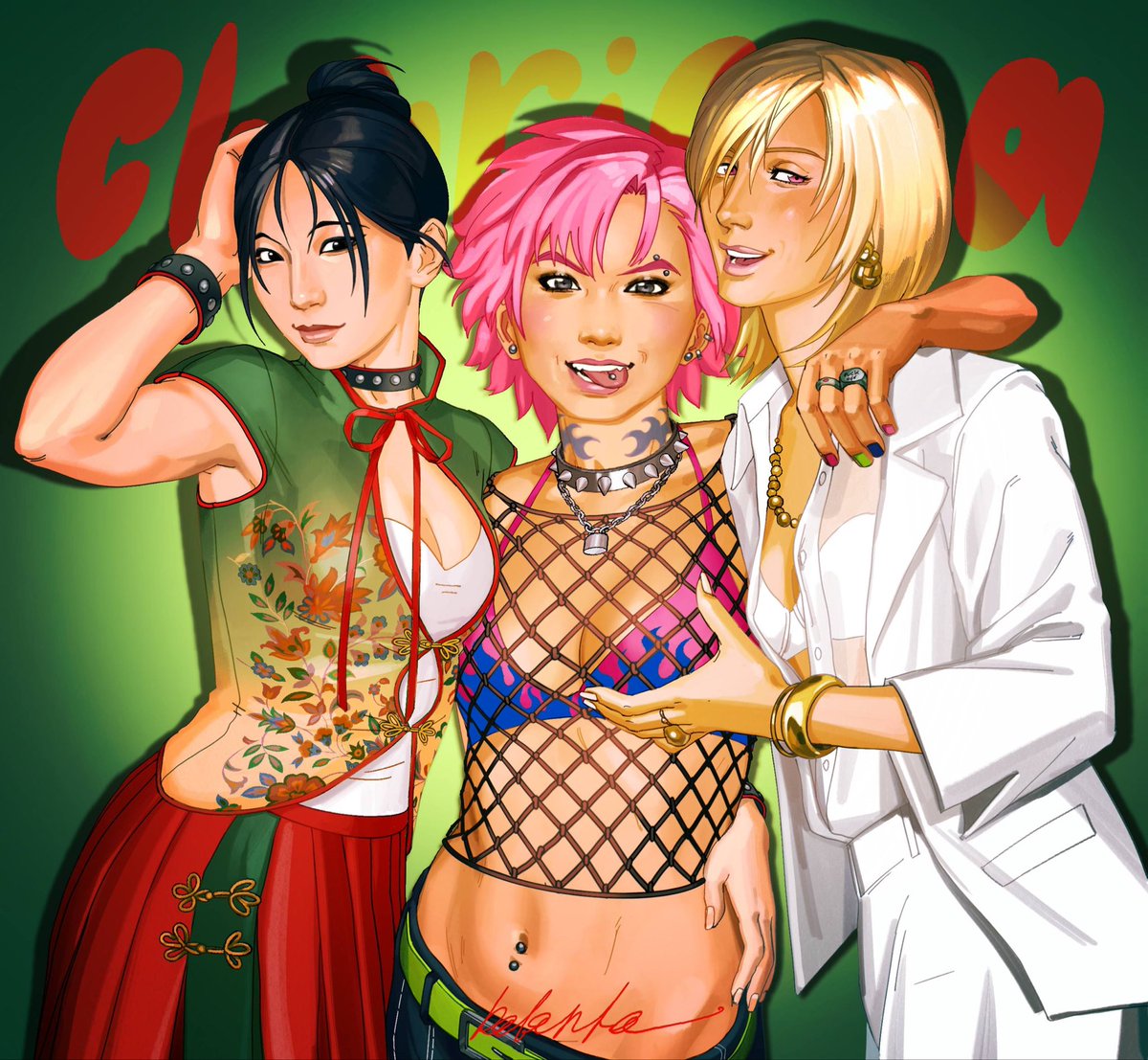 genderbend!! 💚🩷💛 
#charismahouse #crsm #カリスマ