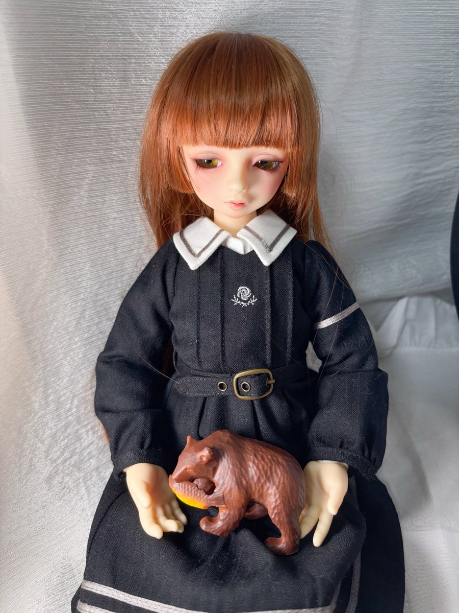 little_lala ☆♪ Marti Initial Mock-Neck Dress | GUESS