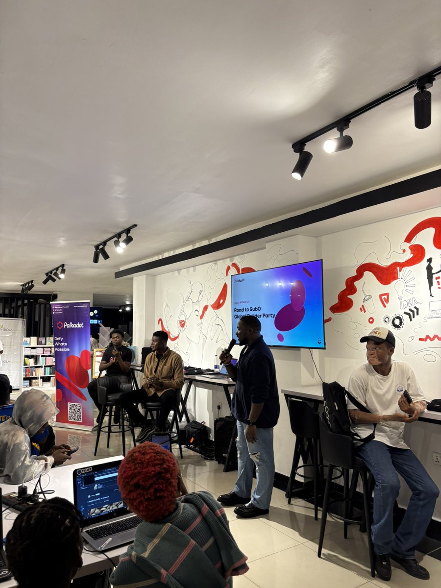 P๐ท๐พโโ๏ธ๐บ (@flowithpee) on Twitter photo Pulled up at the Polkadot Global Builder Party and trust me to always spark Bitcoin conversations.
Who else is gonna bring BTCFi to the world if not me? ๐ Pulled up at the Polkadot Global Builder Party and trust me to always spark Bitcoin conversations.
Who else is gonna bring BTCFi to the world if not me? ๐