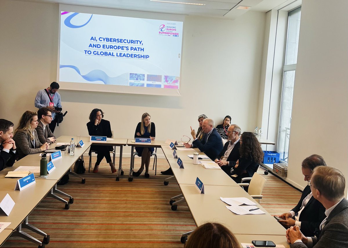 cbolgerr's tweet photo. Chairing meeting on AI Cyber security at #ALDE congress #Brussels @timmydooley https://t.co/GGh1rYgGn4