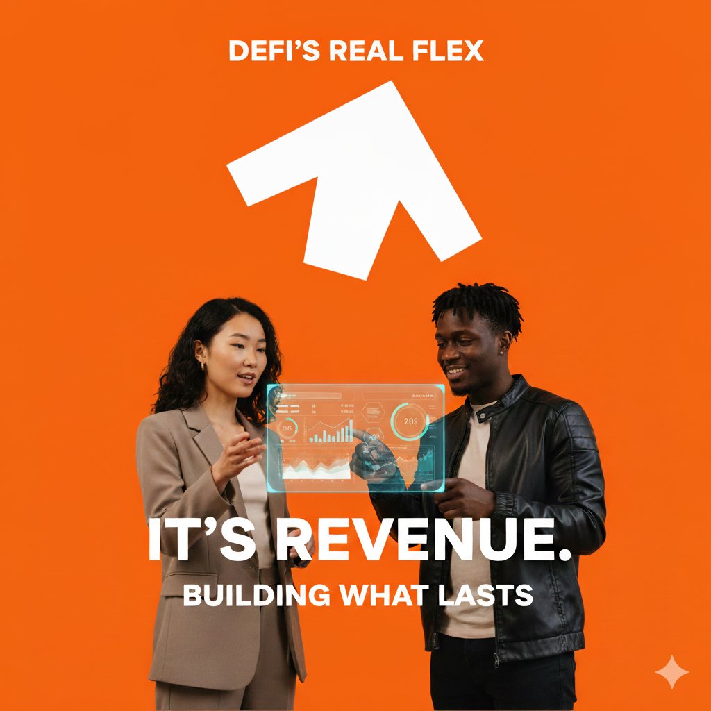 Everyone in DeFi loves showing off big TVL numbers.
But here’s the truth — TVL means nothing if it’s not making money.

The real flex?
Cash flow. Revenue. Sustainable yield.

And that’s exactly where <a href="/GetYieldFi/">YieldFi</a> is changing the game.