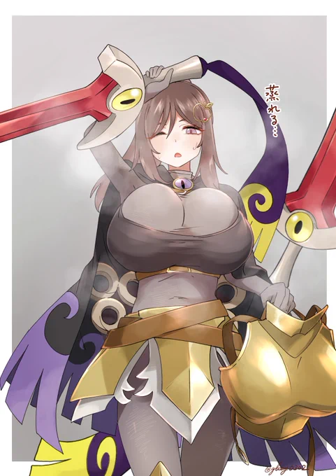 よっしゃぜ!! ニダンギル装備な騎士衣装のファンアートを頂きました!! 春一番太さんありがとうございます