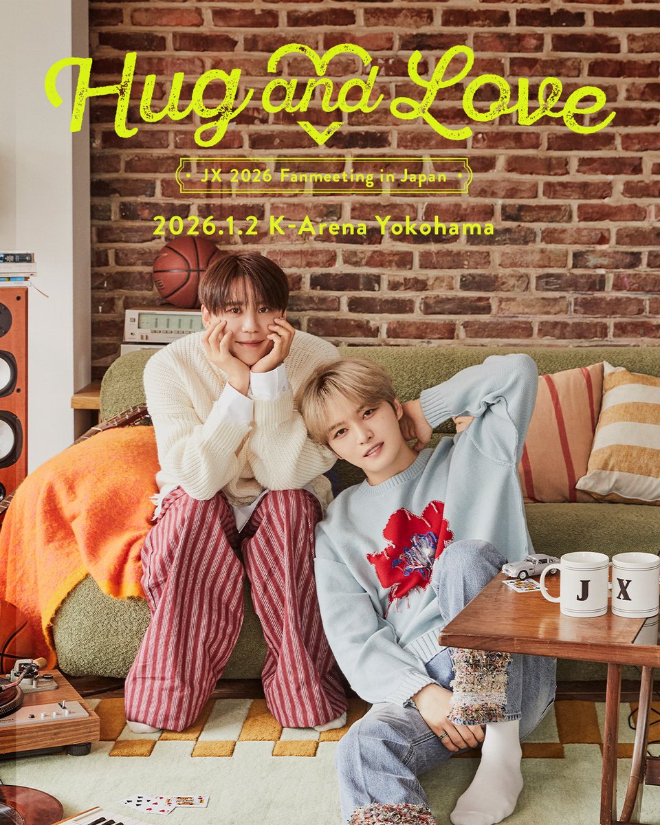 JX 2026 JAPAN FANMEETING 'Hug & Love'】 FC一次先行受付は明日まで