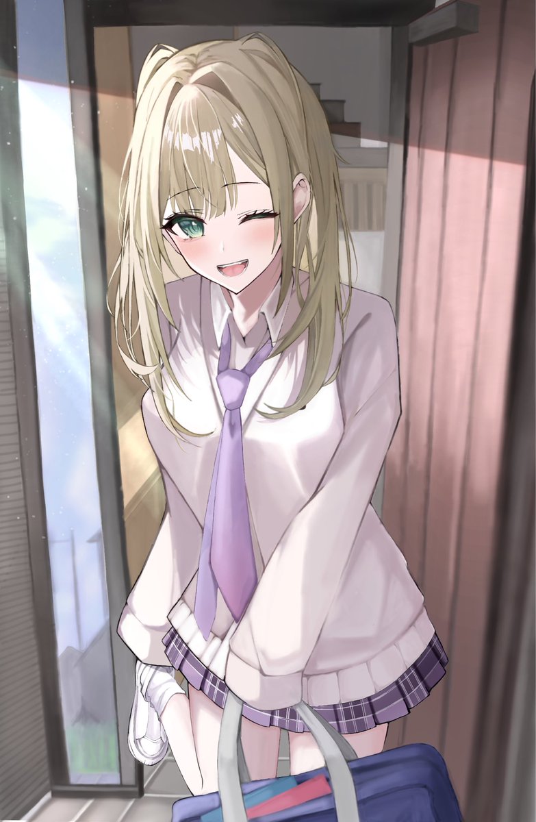 run_ekakuyo's tweet image. 「待っててくれたん?」
#963art