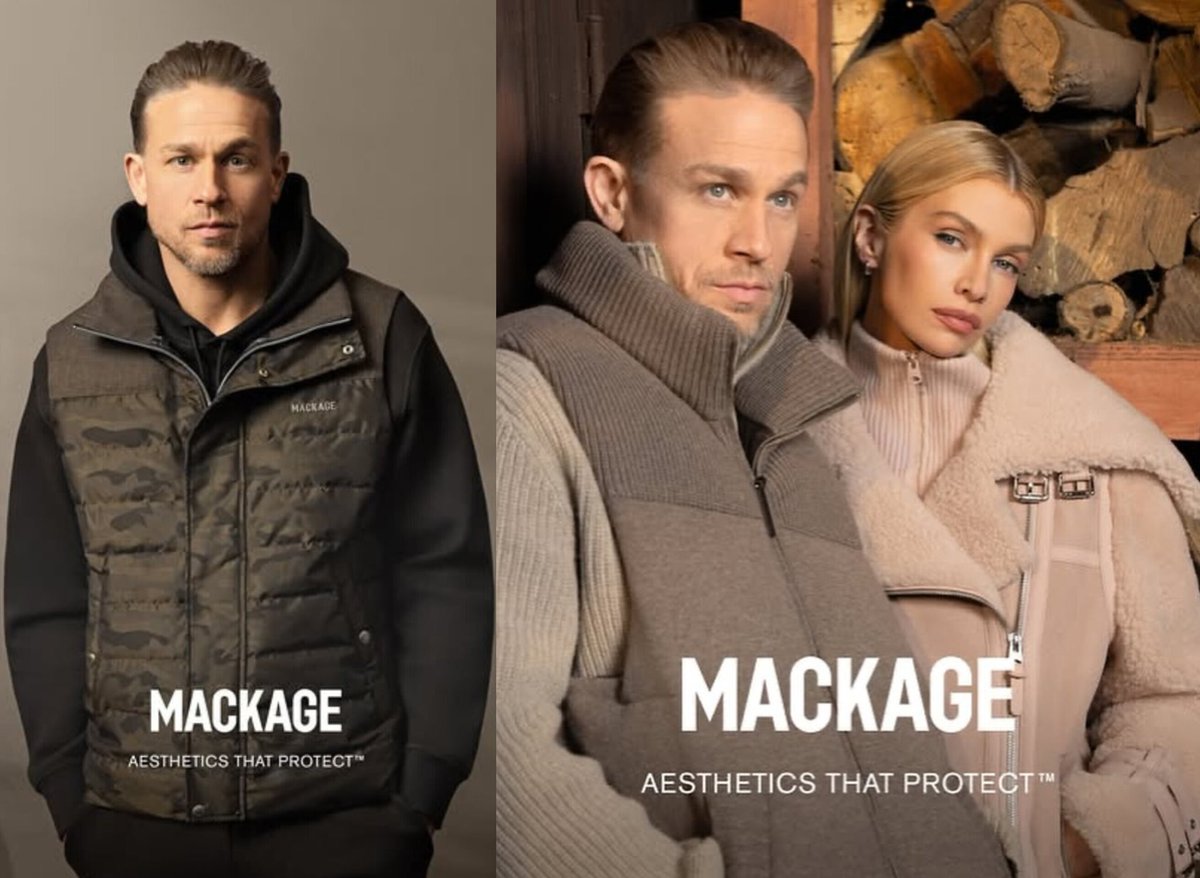 charliehunnam_t's tweet image. #CharlieHunnam #Mackage #wintercollection2025