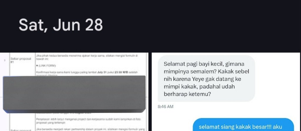 honeyd's tweet photo. @writemynotebook @Kyoungboe @Geonwco @SANGW7ON loh kok banyak banget... aku yang pdkt sama dia dari bulan agustus sampai september itu, tapi udah mulai ngobrol tanpa arah dari juni... kok cepet sih udah punya pacar aja? katanya kemaren setelah udah sama aku baru ada apa apa? yah kena love bombing... https://t.co/mPNaymtCSl