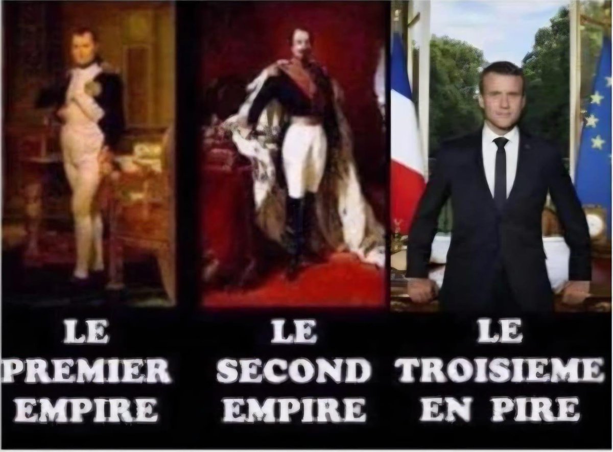 chatmomo55's tweet image. Il se prend pour un Empereur