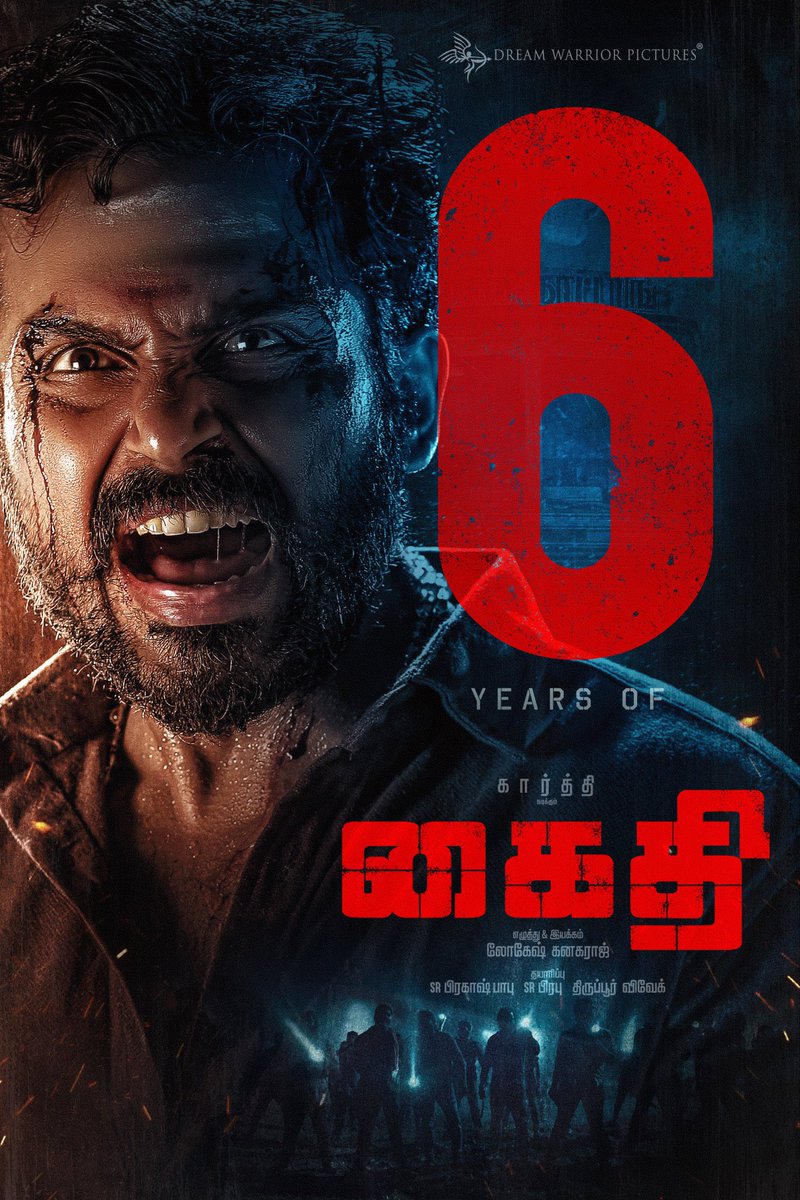 iam_Tharani's tweet photo. 6 years of mass, thriller ride & non-stop action #Kaithi 🚨⛓️💥
- Director #LokeshKanagaraj's master of thrill & action.🎥🥵
- #Karthi & 'Naren' set fire on screen🔥
- 'SamCS' – background score that elevated every scene..🎶🔥
- Non-stop action, edge-of-seat suspense, vintage songs and iconic dialogues that fans still quote!💣💥
- A benchmark in action cinema, now part of the #LCU universe 🎬❤️
#6YearsOfKaithi ♨️