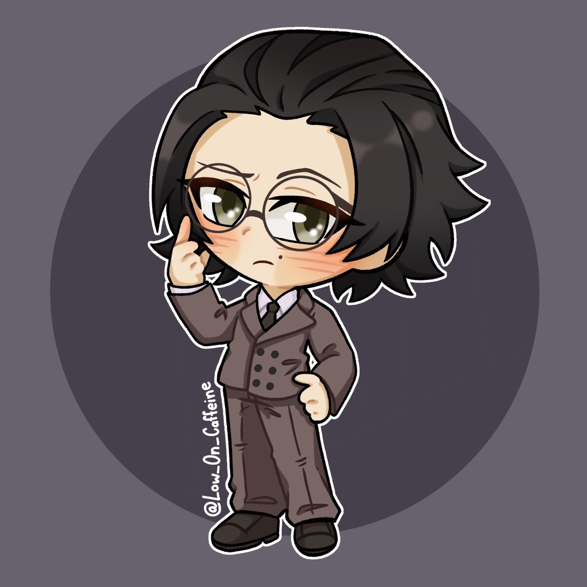 Low_On_Caffeine's tweet image. Ango Sakaguchi 
#BSD #bsdart