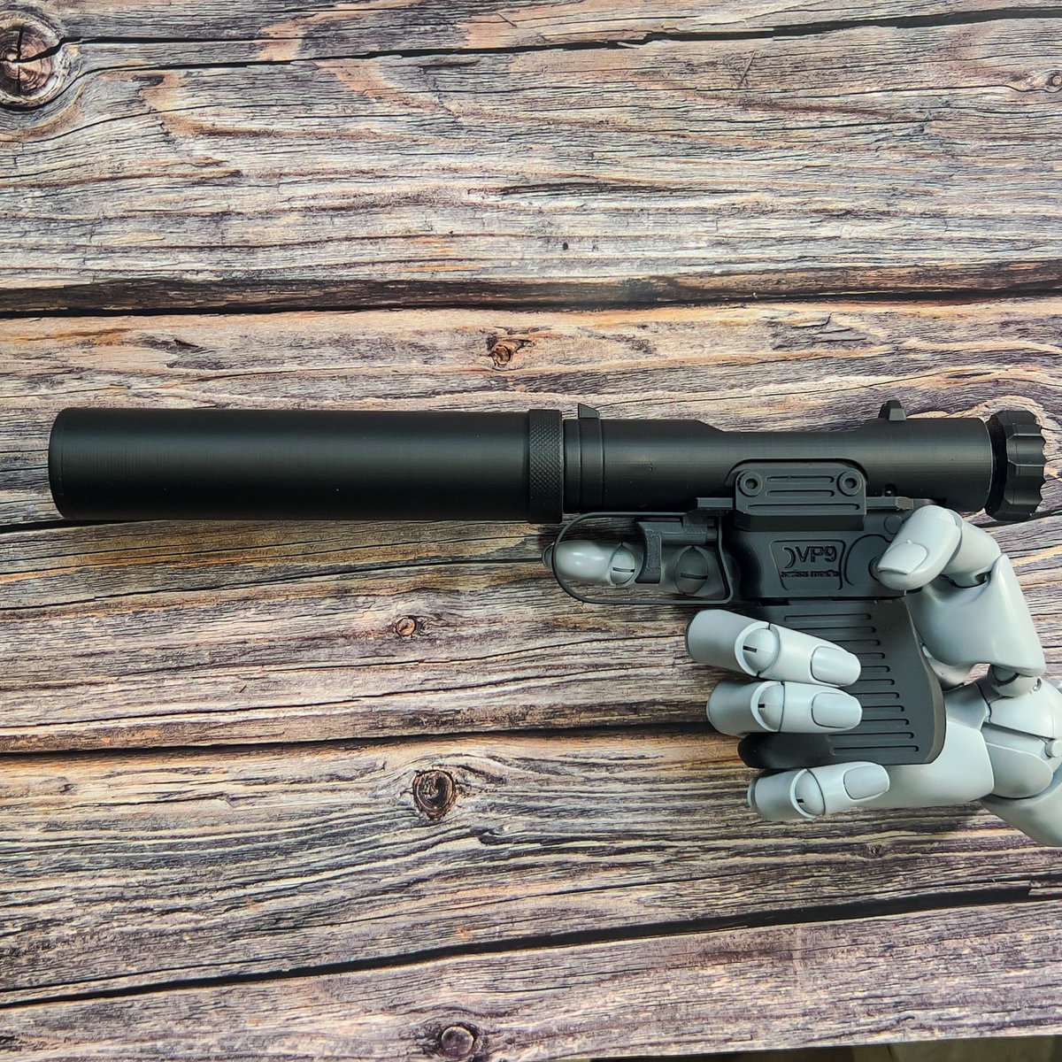 toygunmonakaan's tweet image. 長きに渡り、身体とマシン共々ひっくり返っておりましたが、
どうにかこうにか営業再開です。限定的ですが ・・・😅

B&amp;amp;P VP9
#健康第一 
#トイガン 
#vp9 
#組立キット 
#toygun 
#最中庵