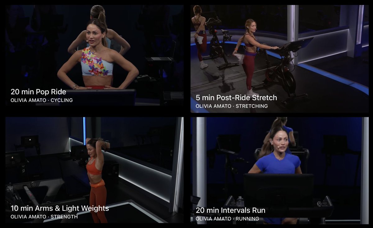 Quad Olivia completed🥵 #peloton