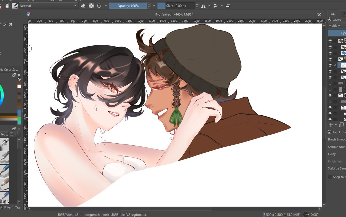 orenji_jay's tweet photo. 🍊| assignment wip
GAWD WHYYYY AM I LIKE THIS IM SOBBING, why am I doing this to myself, sobbing cuz this so sad and my hand hurrtttzz! TvT
#wip #rgkr https://t.co/vJWnpAJFCb