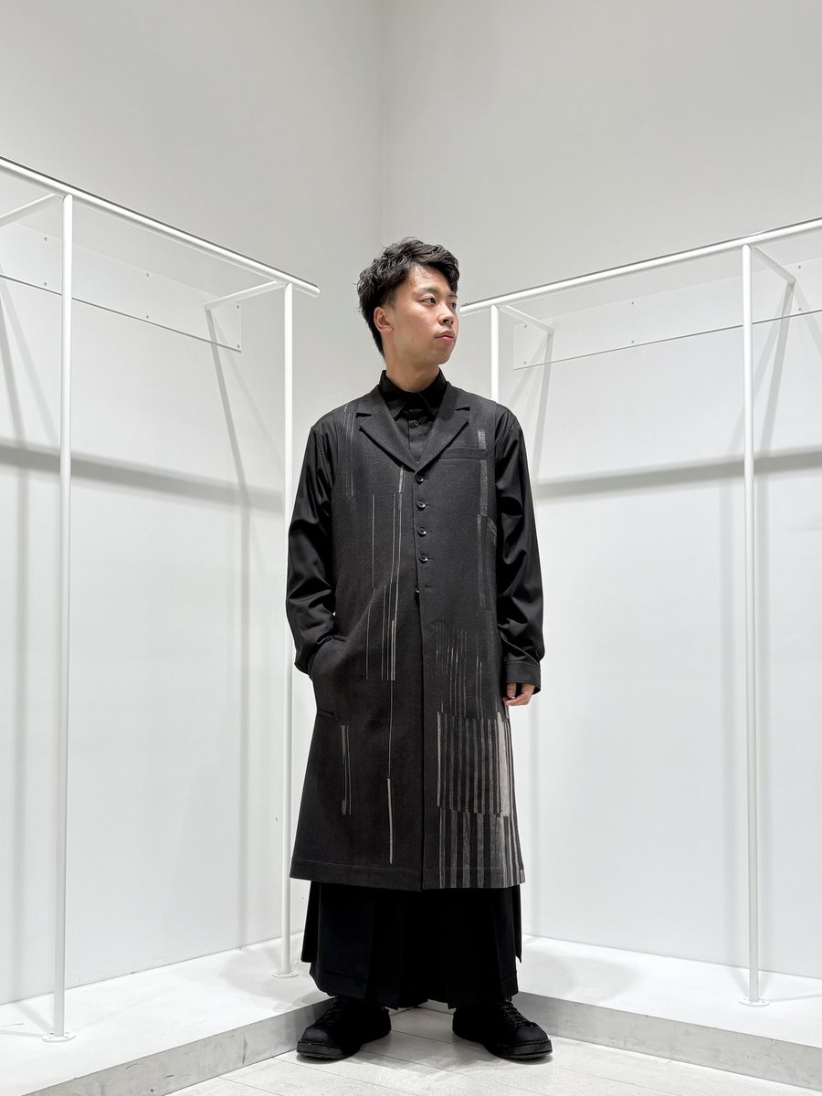 Ground Y チェックコート (ユニセックス) Ground Y（グラウンドワイ）｜【公式通販】THE SHOP YOHJI YAMAMOTO