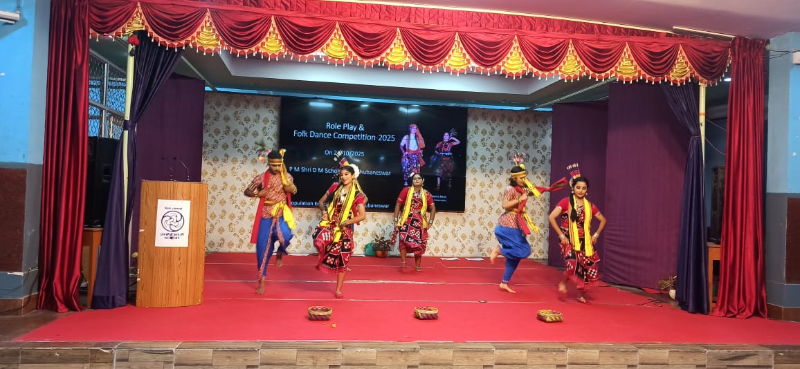 PMShriDMS64BBSR's tweet image. PM Shri DM School students shone at the Role Play &amp;amp; Folk Dance Competition by the PEP Cell, RIE Bhubaneswar! 🌟 🙏Grateful for this platform to celebrate creativity &amp;amp; culture.👏 #HolisticEducation #RIEBhubaneswar  #Talented #FolkDance #NCERT #PEPCell #CIETNCERT #PMShriDMSBBSR