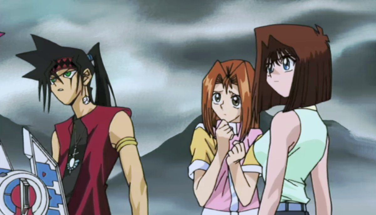 高橋和徳・加々美高浩の作画監督回で、後ろの方で縮こまってる静香ちゃんが可愛い
『遊戯王デュエルモンスターズ』
第109話・作画監督：高橋和徳（左）
第115話・作画監督：加々美高浩（右）