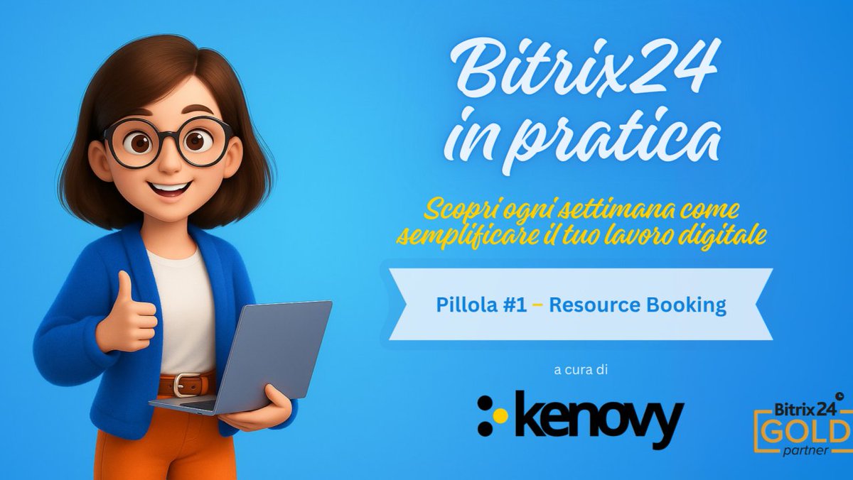 kenovy_it's tweet image. 🟦 Bitrix24 in pratica #1 – Resource Booking

Con #Bitrix24 puoi offrire ai clienti un modo semplice per prenotare online servizi, consulenze o appuntamenti. Ogni prenotazione diventa un lead tracciabile.

👉 linkedin.com/pulse/trasform…