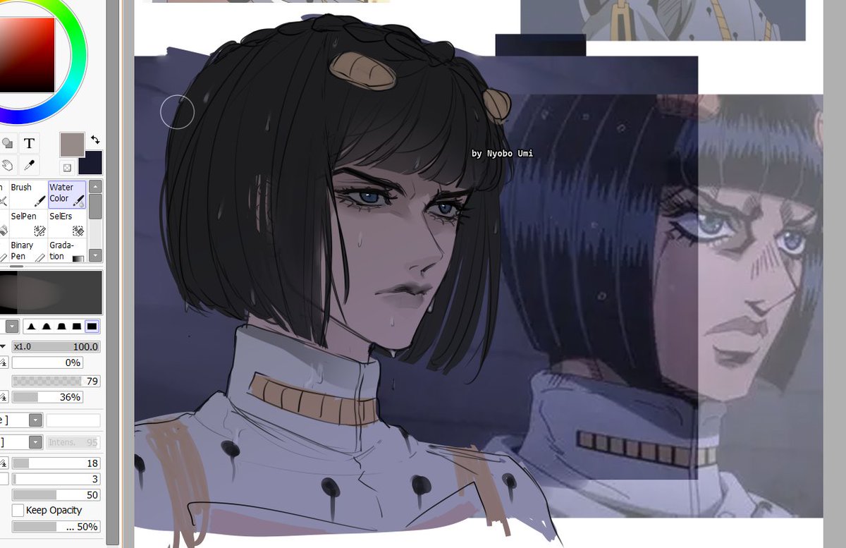 Bruno Bucciarati anime scene sketch 🧚‍♀️

#brunobucciarati #jjba