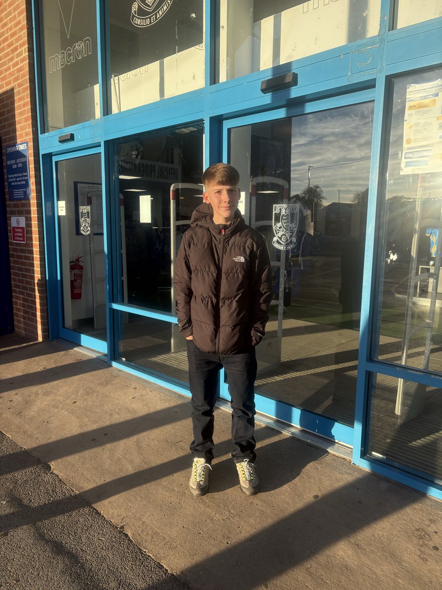 Being a season ticket holder for many years, having to tell my 13yr old nephew he couldn’t have the shirt till that tyrant had gone was awful, but after yesterdays news I kept my promise and this morning we was outside the shop at 8:40am, 1 happy boy #WAWAW #SWFC #Weriseagain