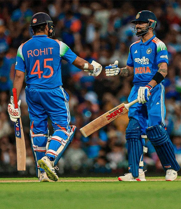 dilmilsingh's tweet image. This is looking like Rohit and Kohli of (2013-2019)

Both of them batting smartly with elegance and irritating Australians ❤️🤩💥 

#IndvsAus #ViratKohli #RohitSharma