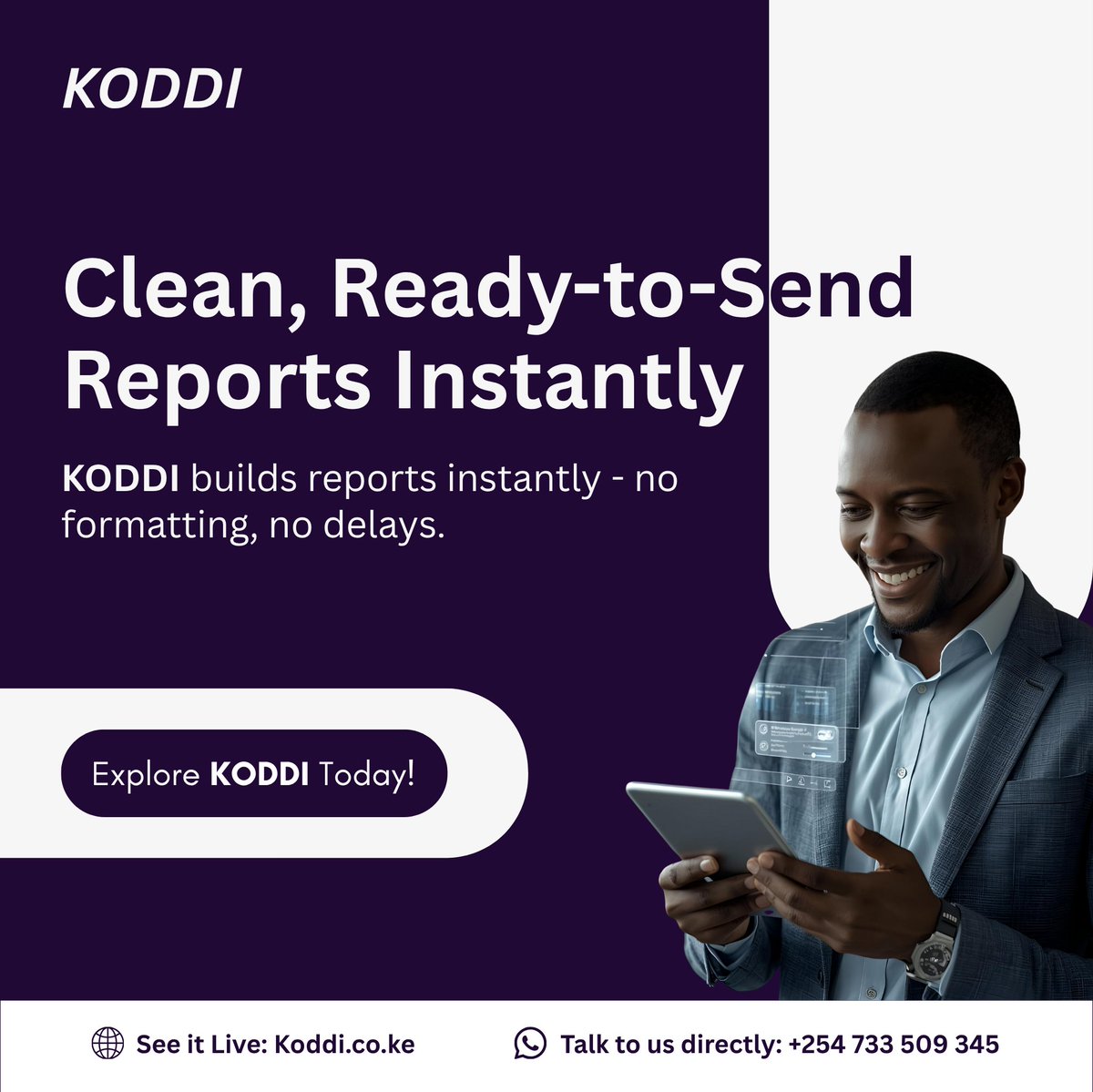getkoddi's tweet photo. Stop building rent reports from scratch.

 Koddi auto-generates detailed owner reports once rent is paid.
 You just send.

 📍 See it in action: https://t.co/CVxyBjiiO6 

#PropertyManagementBilaStress #RealEstateKenya #RentalsKenya #PropertyOwnersKenya https://t.co/ed2nte7e7n