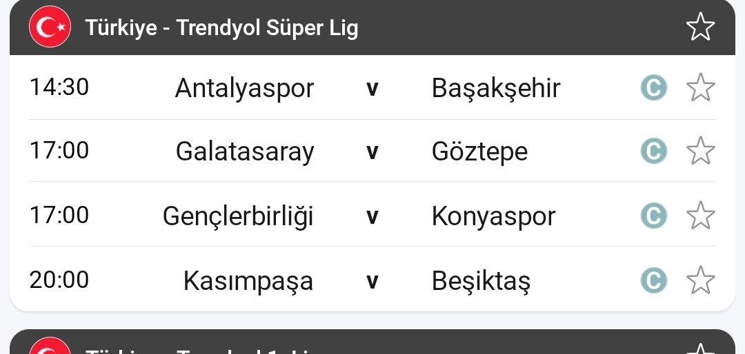 Sürekli fikstür ve kanal algısı yapan BJK nin Avrupa fikstürü yok GS 17 de BJK 20 de oynaması büyük sacmalik