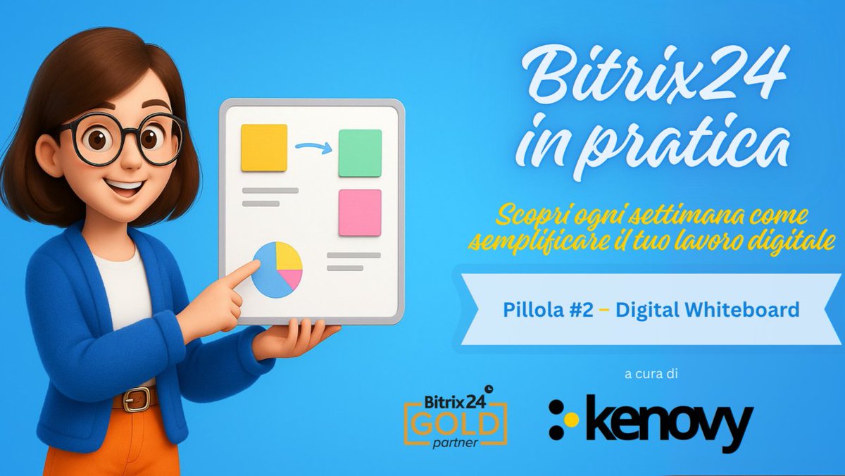 kenovy_it's tweet image. 🟦 Bitrix24 in pratica #2 – Digital Whiteboard
Con #Bitrix24 puoi disegnare, annotare, pianificare e collaborare in tempo reale con il tuo team, ovunque ti trovi.
Le lavagne digitali rendono ogni brainstorming un momento di creatività condivisa.
👉 linkedin.com/pulse/dalle-id…