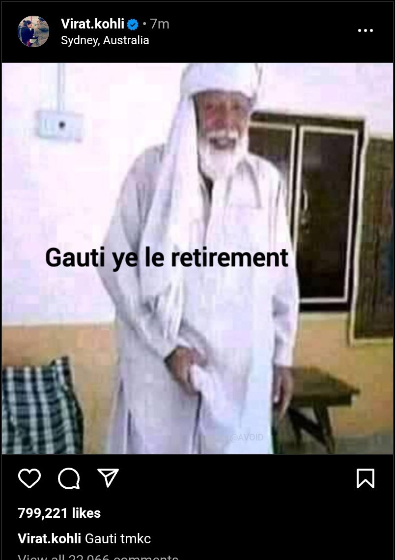 hyperkohli's tweet image. Kohli's latest post after 50😭😭