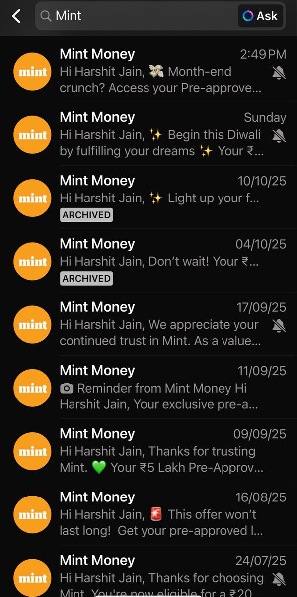 Is there no regulation around whatsapp spam? How is <a href="/livemint/">Mint</a> allowed so many official <a href="/WhatsApp/">WhatsApp</a> accounts?

Really irritating 😒