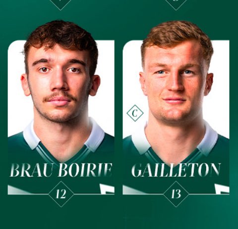 Duel intergénérationnel en perspective ⚔️

Moyenne d’âge : 

Josh x Fick : 31 ans 🧙‍♂️
Brau-Boirie - Gailleton : 21 ans  🍼

Rendez-vous à 16h30 📺