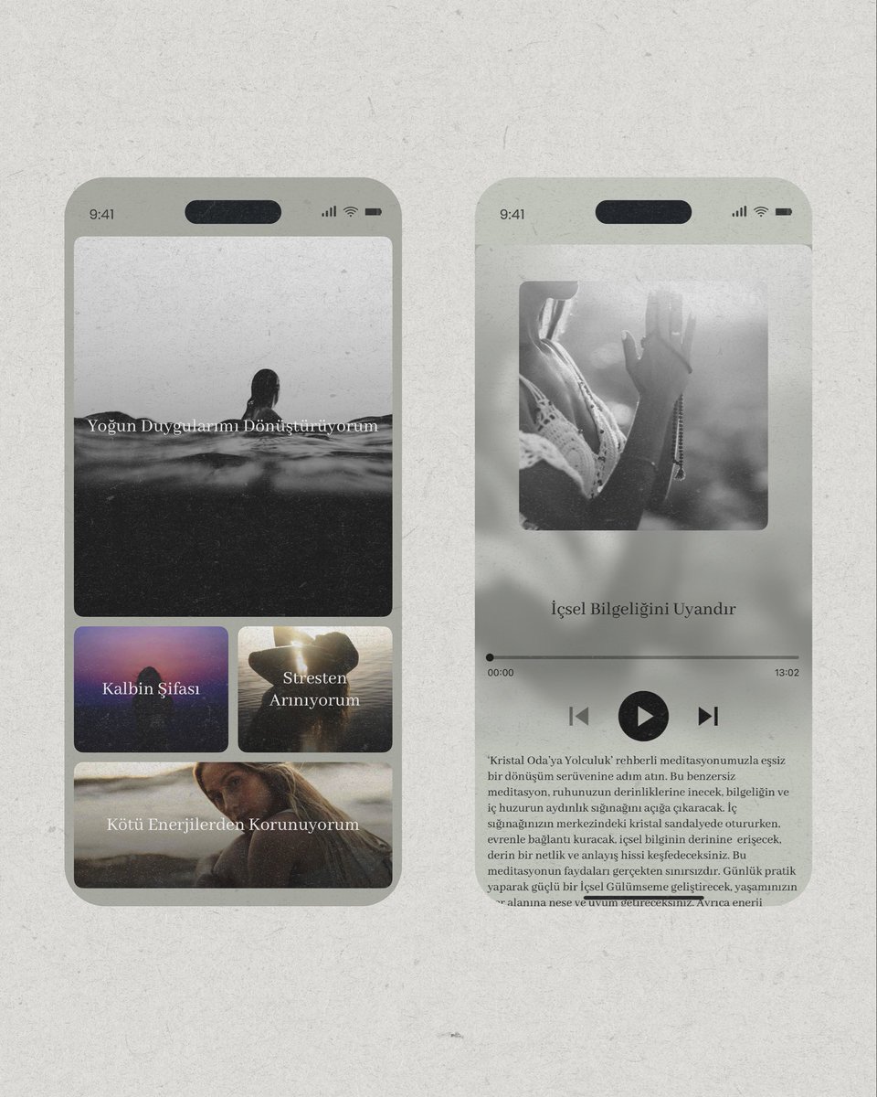 silaozyildiz's tweet image. Glow Türkiye Meditation App #visualdesign #branding