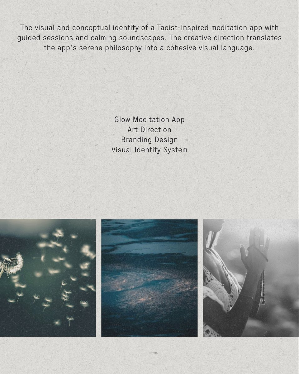 silaozyildiz's tweet image. Glow Türkiye Meditation App #visualdesign #branding