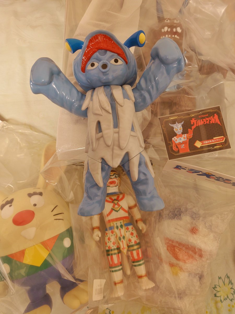 ブニョだけ買おうと思ってたのに💦
水色の成型色とても気に入った✨