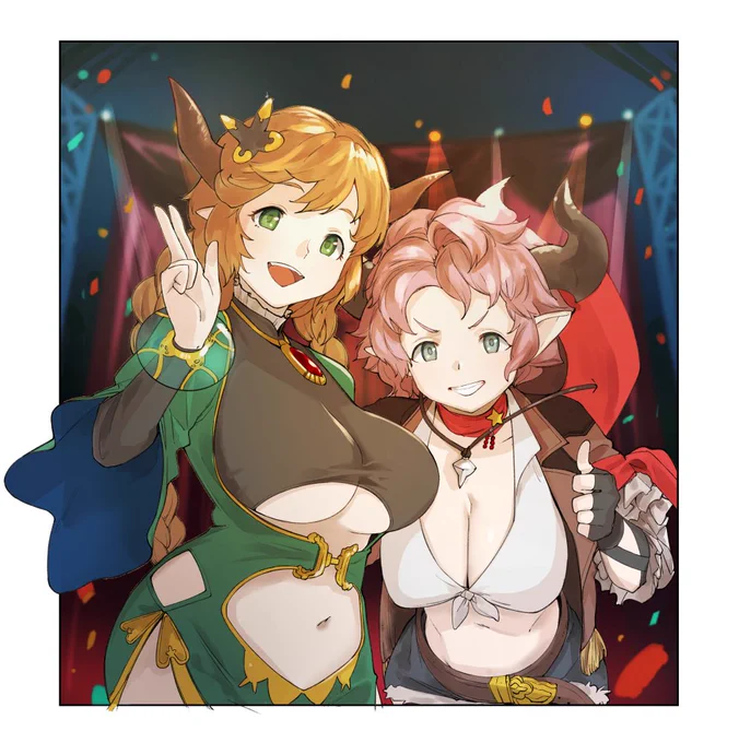 Thank you for your request. I hope you like it. #Skeb #Commission より