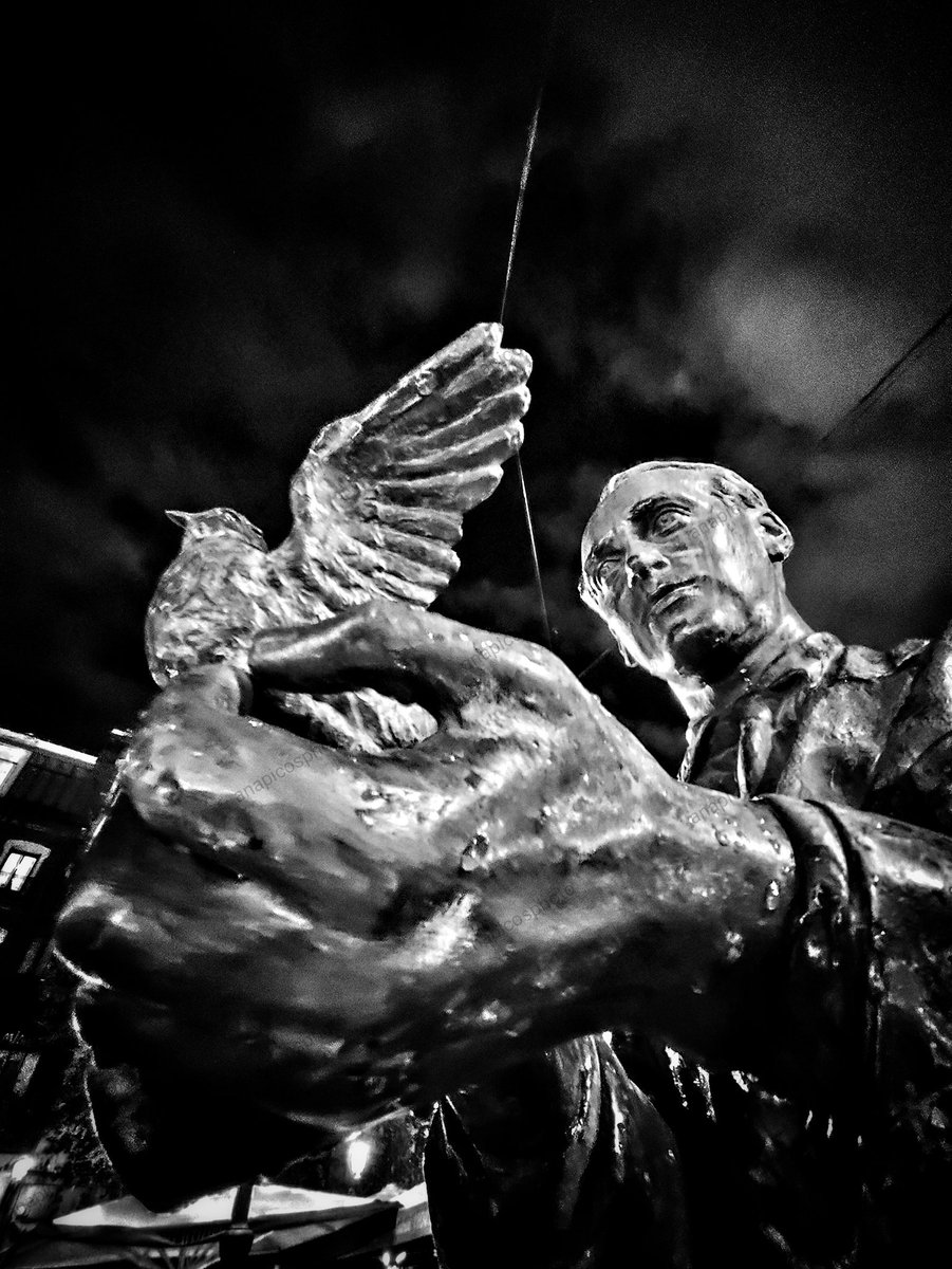 Ana_picos's tweet photo. VOZ DE ALONDRA
#AnaPicosTexto #AnaPicosFoto #AnaPicosPhoto #FedericoGarciaLorca #Lorca #HacerFotos
Te llora el cielo, Federico.
Hasta el cielo te llora.
Nos arrebataron tu olor y tu voz demasiado pronto pero tus versos vuelan, alas de alondra.
Lejos, alto, firmes.
Gritan, muy https://t.co/avsdxzBeR2