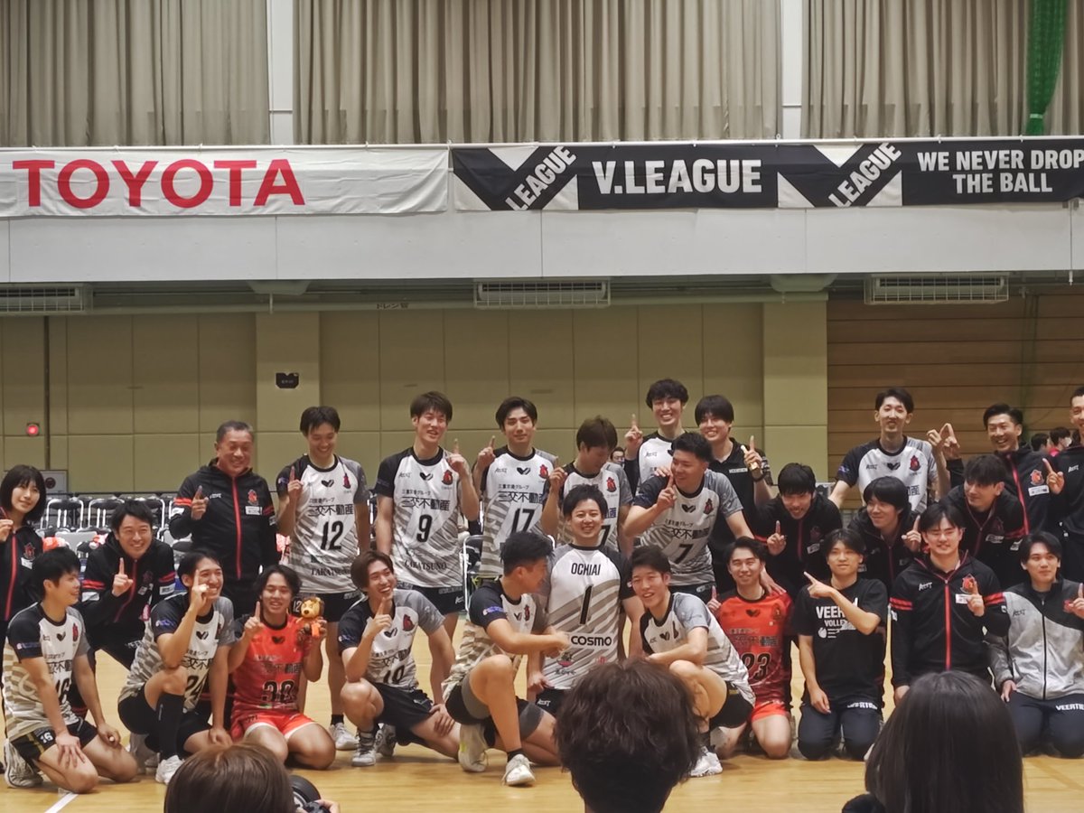 25.10.25
#ヴィアティン三重
#バレーボール
#V LEGUE
#1勝目