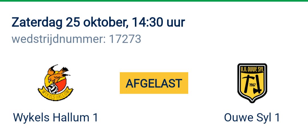 Afgelast
