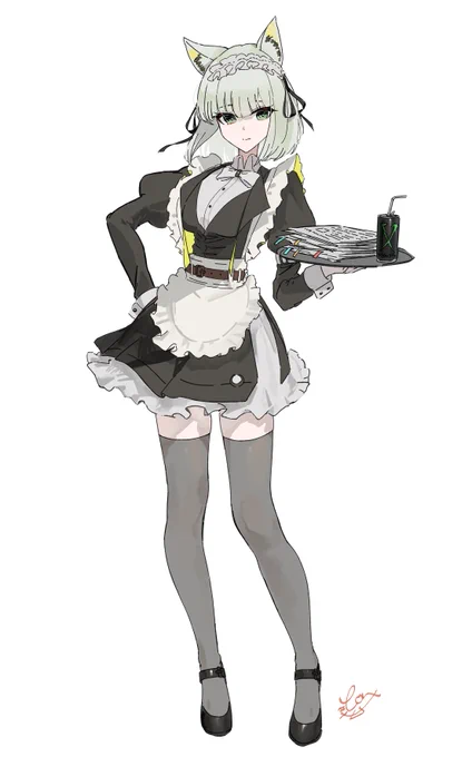 ミニスカメイドケルシー
