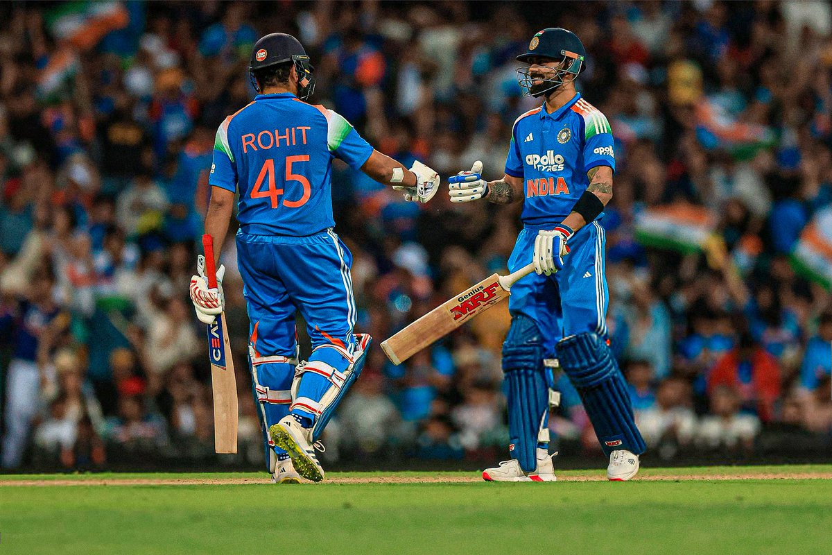 SelflessCricket's tweet image. I’m more doubtful about Shubman Gill and Gautam Gambhir for 2027 WC than Rohit Sharma and Virat Kohli. 
These MFs can play ODI till 2050. 😭