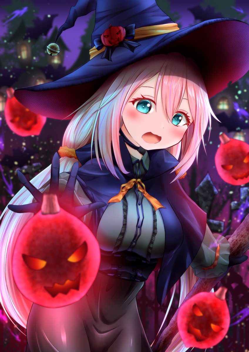 suzushirochino's tweet image. ハロウィン大好き～♪
(*´ω`*)　たのしみだな～♪
＃ゆるキャンΔ　＃各務原なでしこ