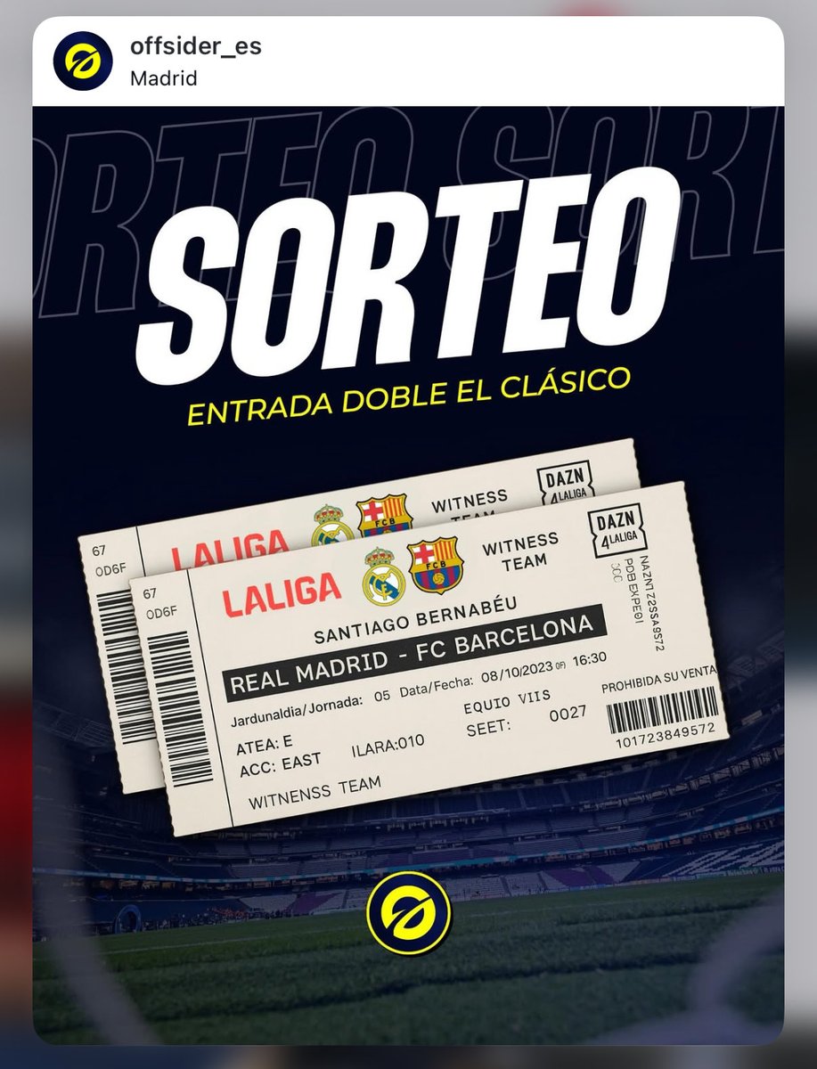⚠️ ¡ÚLTIMAS HORAS DEL SORTEO! ⚠️

instagram.com/p/DQJ3z8_DMQP/…