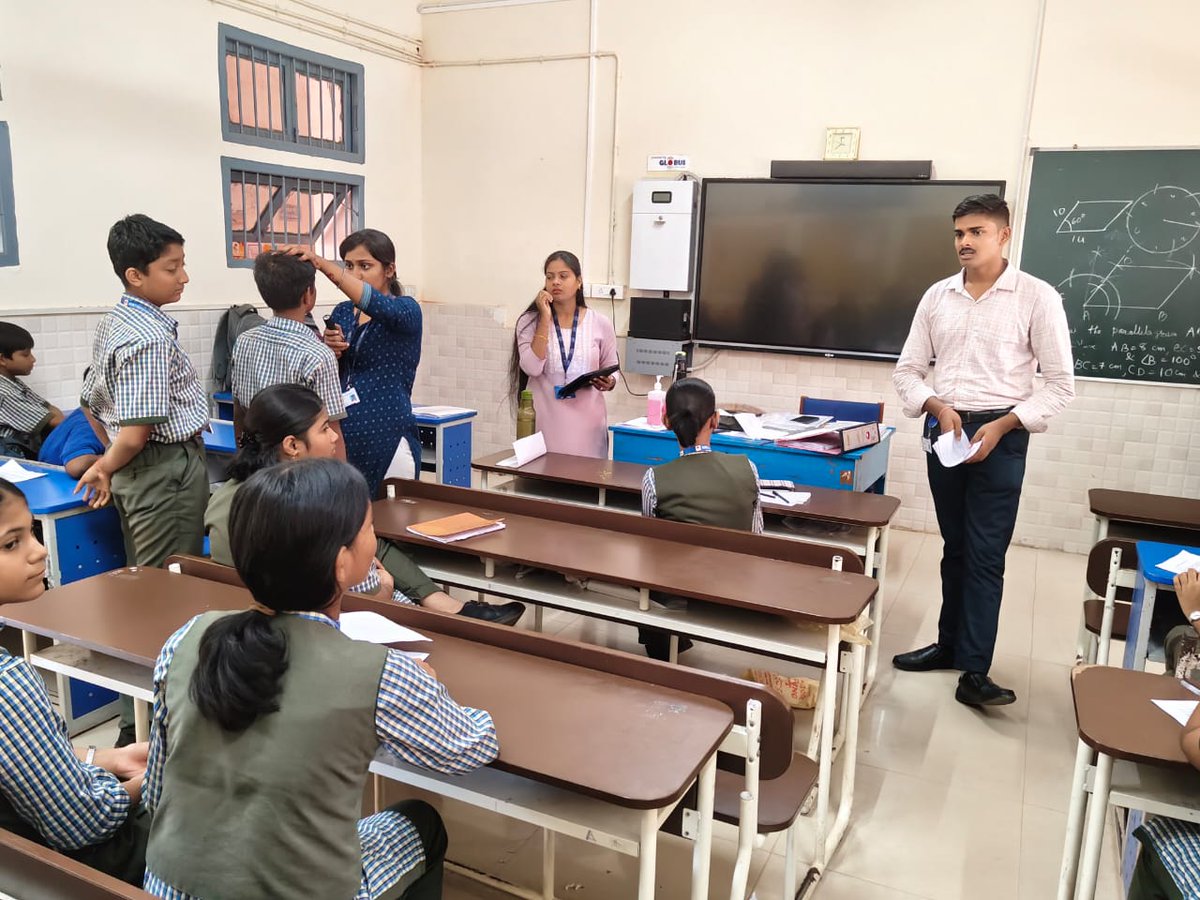 PMShriDMS64BBSR's tweet image. LV Prasad Eye Institute held an eye screening camp at our school on Oct 20, 2025. All students got check-ups ensuring healthy vision. Grateful for their support in promoting student wellness! #RIEBhubaneswar #pmshridmsbbsr #EyeHealthMatters #LVPrasadEyeInstitute #NCERT #CIETNCERT