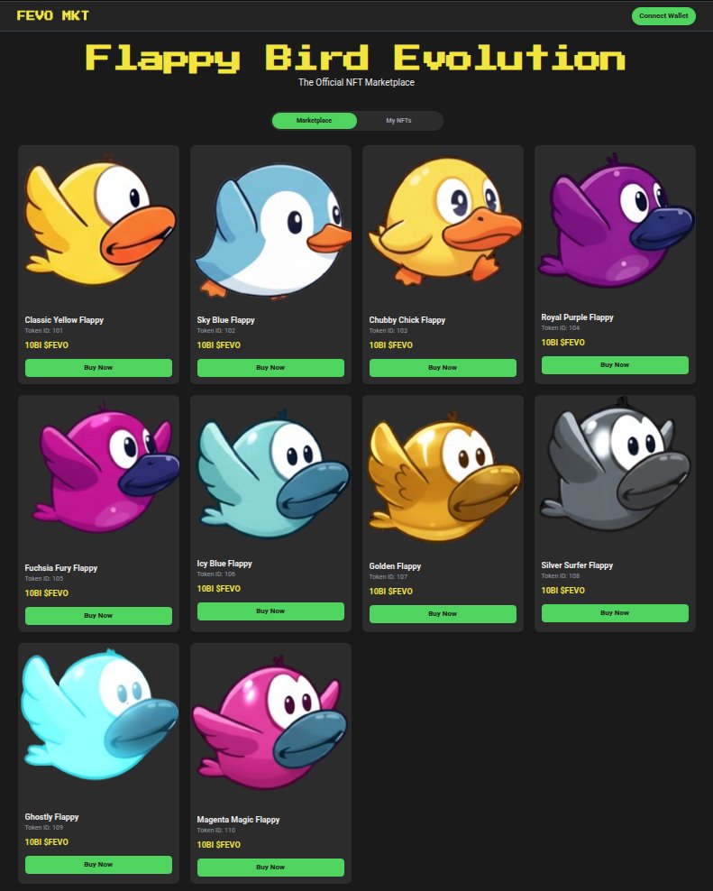 ing_cryptos's tweet image. 🚀 The Flappy Bird Evolution Marketplace is almost here!

🎮New game mechanics,
💰A whole new financial system,
🪶Tons of awesome NFTs,
🔥This is going to change Play-to-Earn forever!
Can’t wait to see what #FEVOGame is bringing next 👀

#CryptoMarket  #FlappyBirdEvolution #FEVO