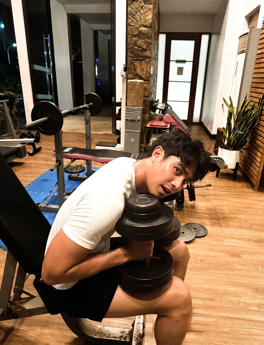 102525 | <a href="/donnypangilinan/">Donny</a>'s IG POST UPDATE! 

"Workout sessions in between takes 😩😤......" 

#DonnyPangilinan
#DonBelle