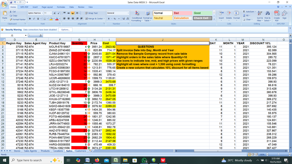 Bobbyreal270's tweet photo. Just wrapped up Week 3 of Data analytics with @TDataImmersed .
Explored key Excel tools -TRIM, IF, LOOKUP, TEXT TO COLUMNS, Conditional Formatting - turning messy data into meaningful insights! and more.
@DabereNnamani 
@JacobAjala 
@JudeRaji_ @DanielTomi11 
@msexcel #TDI https://t.co/7P5zQYotKf