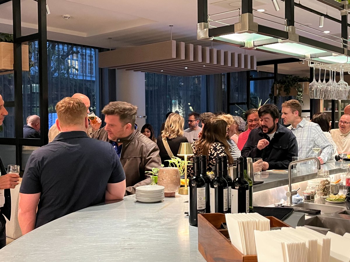 Thank you to everyone who joined the Faria Social last night for great networking, conversations, and plenty of food &amp; drinks 🍴🥂 A big congrats to our giveaway winner, Juan Garcia (International School of Gothenburg Region), who won an Apple Watch at #IBCG2025! 🎉

#ISGR