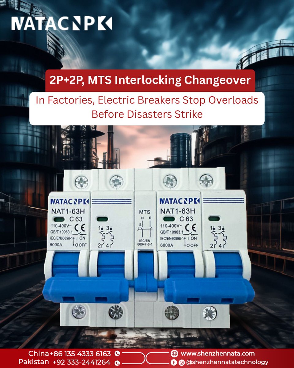 ShenzhenNata's tweet image. 𝟐𝐏+𝟐𝐏 𝐌𝐓𝐒 𝐈𝐧𝐭𝐞𝐫𝐥𝐨𝐜𝐤𝐢𝐧𝐠 𝐂𝐡𝐚𝐧𝐠𝐞𝐨𝐯𝐞𝐫.⚡

🌐 Shenzhennata.com
.
.
#ShenzhenNataTechnology #ElectricalSafety #FactoryAutomation #PowerSwitchgear #IndustrialSafety