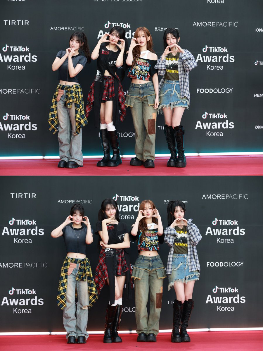 official_QWER's tweet photo. TikTok Awards Korea 2025 #QWER https://t.co/gff5PSmKhc
