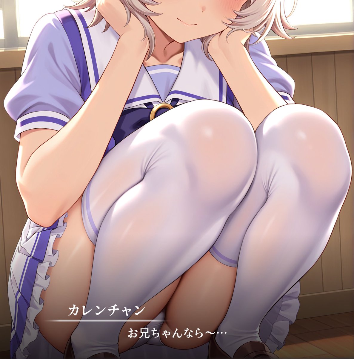 techniquecode16's tweet image. #AIart
#ウマ娘
#カレンチャン
カレンチャンのこのセリフ、絶対&quot;そういう&quot;意味ですよね？🥰

気づいたらフォロワーが2000人に！
ものの1ヶ月ぐらいで本垢を超えてしまった笑

と、いうわけで(？)シャドウバン時代に投稿してたお気に入りのやつ再稿してみるチャレンジ！