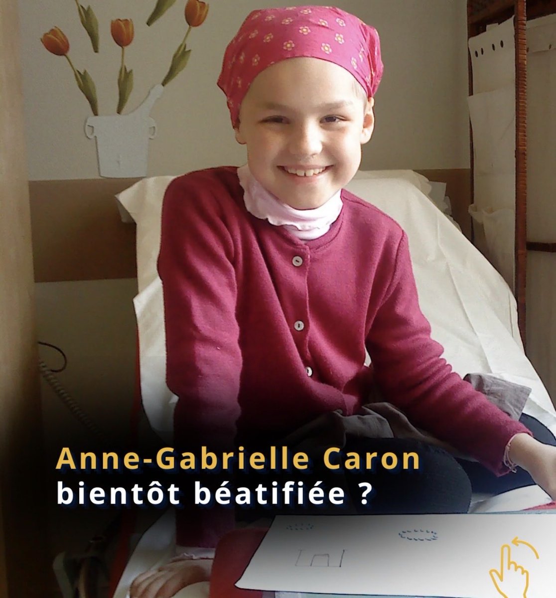 LeCatolico's tweet image. ✝️- Mgr Denis Dupont-Fauville a été nommé postulateur romain pour la béatification d&apos;Anne-Gabrielle Caron, une jeune Toulonnaise décédée d&apos;un cancer à 8 ans en 2010.

Sa mission : rédiger la Positio, synthèse démontrant l&apos;héroïcité de ses vertus chrétiennes. Il a été frappé par…