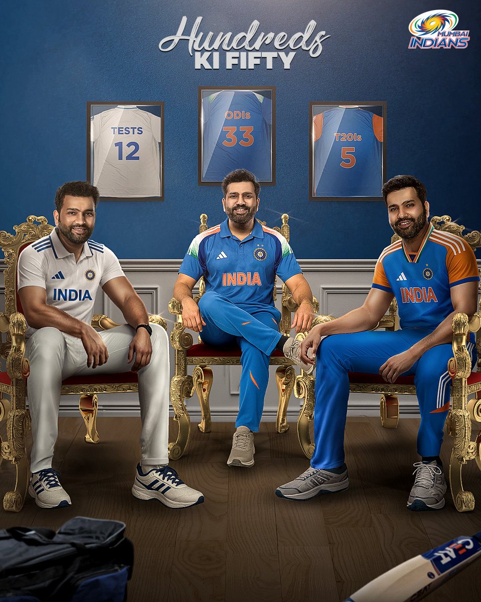 mipaltan's tweet image. At 𝟛𝟠… 𝗥𝗼𝗵𝗶𝘁 𝗚𝘂𝗿𝘂𝗻𝗮𝘁𝗵 𝗦𝗵𝗮𝗿𝗺𝗮 

Scoring hundreds 😎
Breaking records 🔥
Winning matches for 🇮🇳
